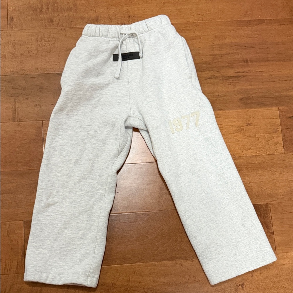 Kids Essential Gray Sweatpants